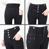 GOLWIS レディース ハイウエスト スキニー パンツ 体型カバー ハイウエストデニム ストレッチ ジーンズ ロング丈
 
 bottoms0005