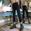 GOLWIS レディース テーパードパンツ デニムパンツ 体型カバー ハイウエストデニム ストレッチ ゆったり ジーンズ ロング丈
 
 bottoms0007