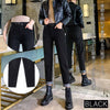 GOLWIS レディース テーパードパンツ デニムパンツ 体型カバー ハイウエストデニム ストレッチ ゆったり ジーンズ ロング丈
 
 bottoms0007