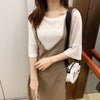 レディース トップス ワンピース サロペット 上下セット tops0021