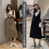 レディース トップス ワンピース サロペット 上下セット tops0021