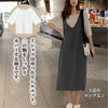 レディース トップス ワンピース サロペット 上下セット tops0021